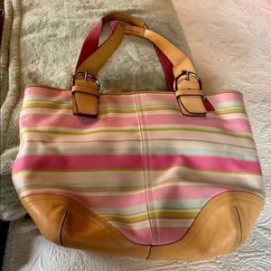 🌸 Colorful Coach Purse 🌸